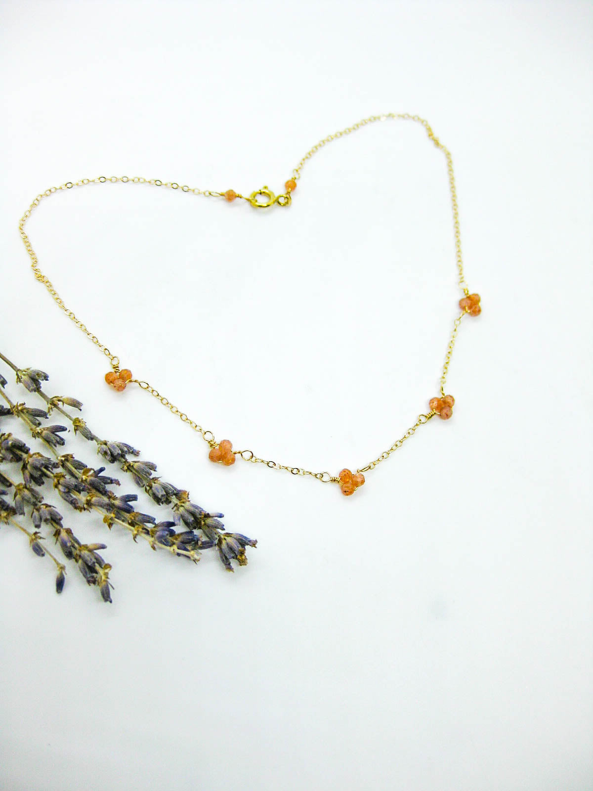 Hyacinth: Sunstone Choker