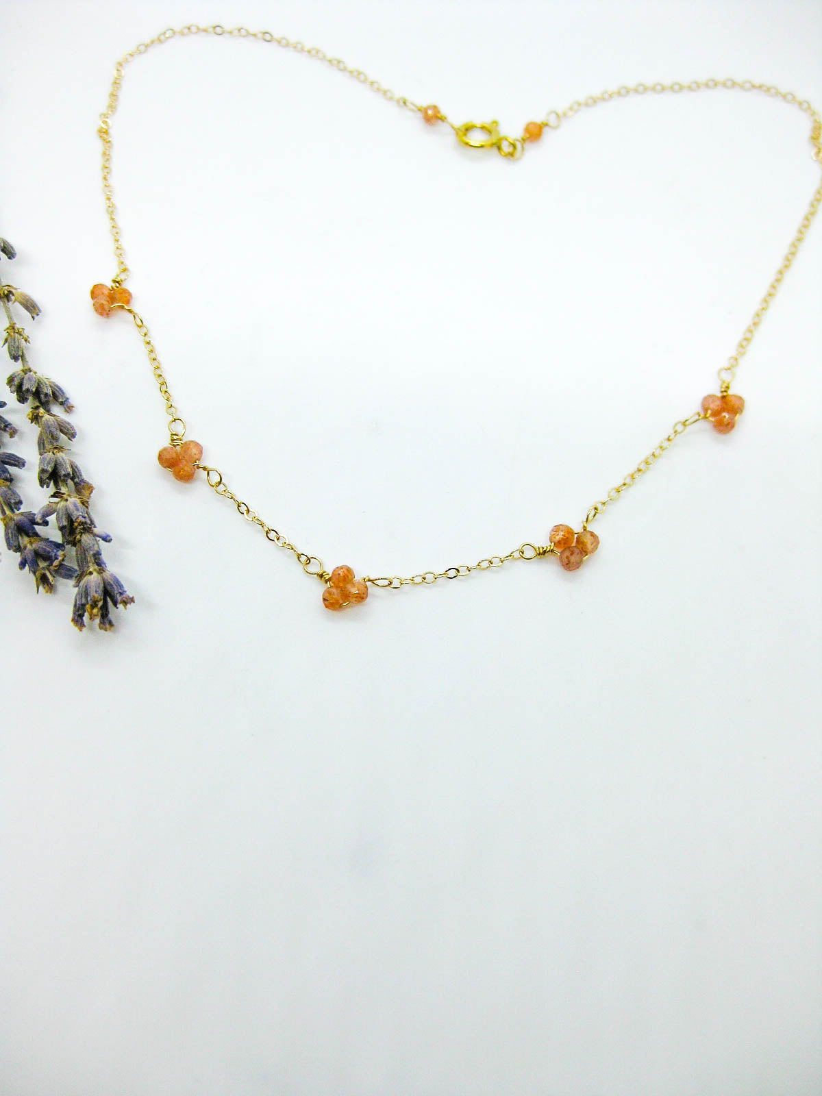Hyacinth: Sunstone Choker