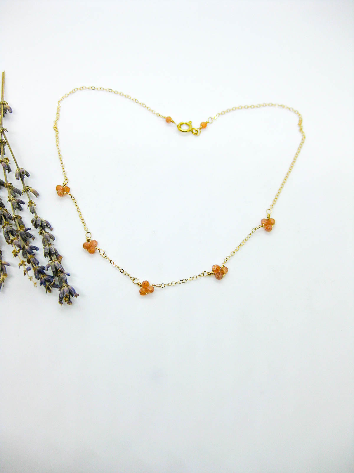 Hyacinth: Sunstone Choker