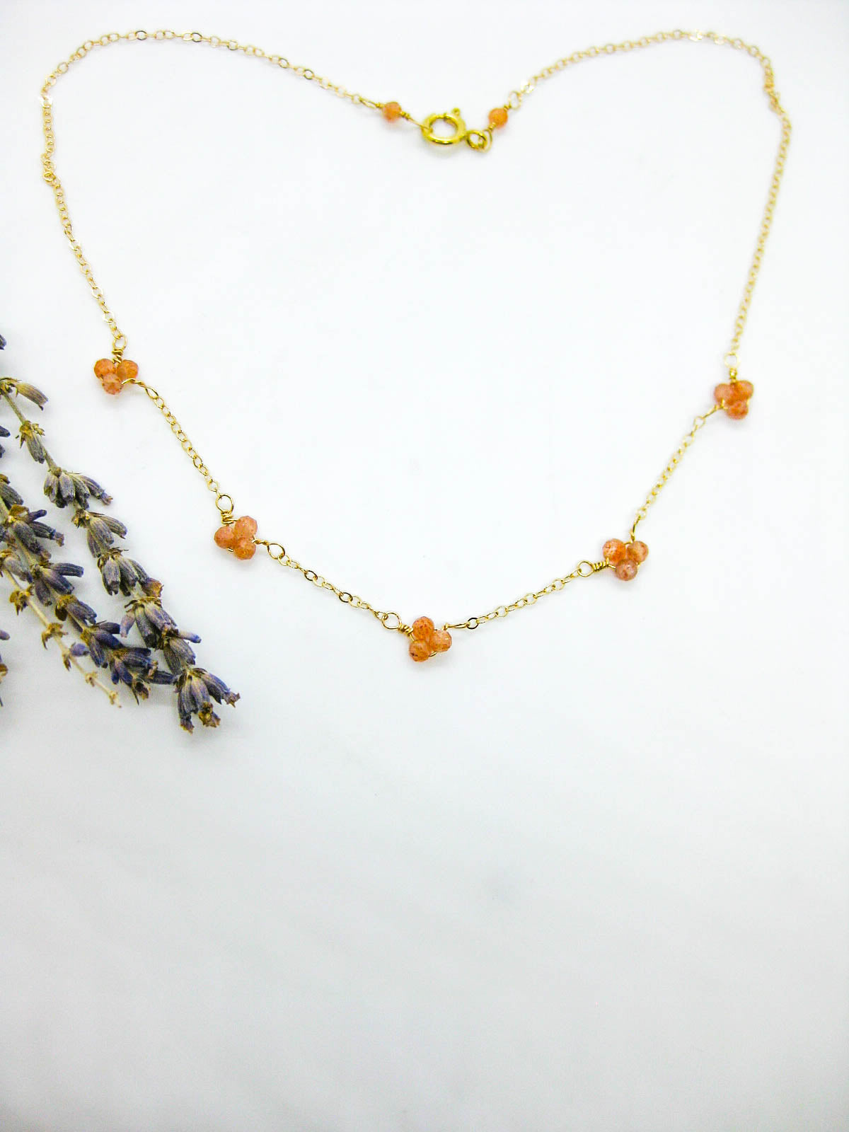 Hyacinth: Sunstone Choker