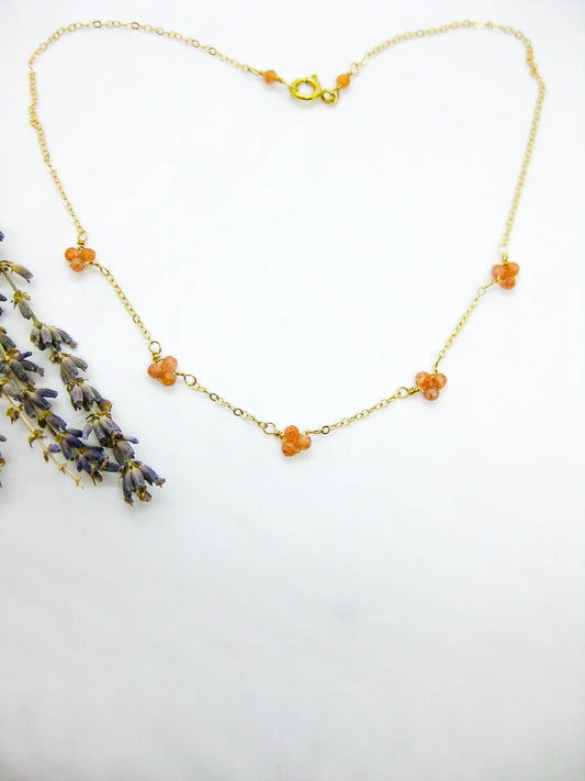 Hyacinth: Sunstone Choker