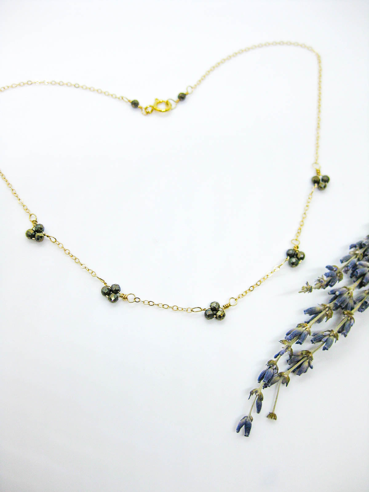 Hyacinth Choker Necklace