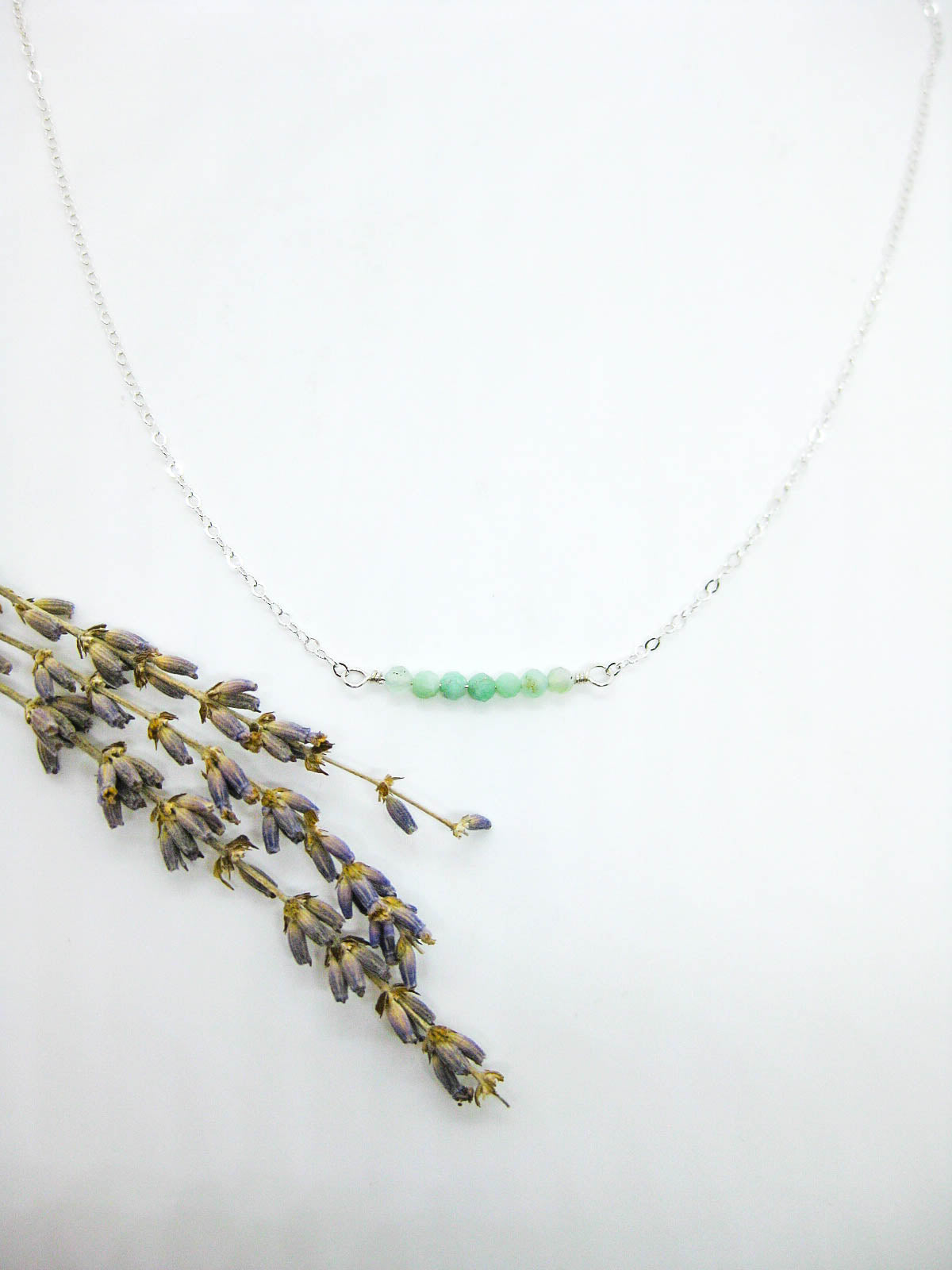 Violet Choker Necklace