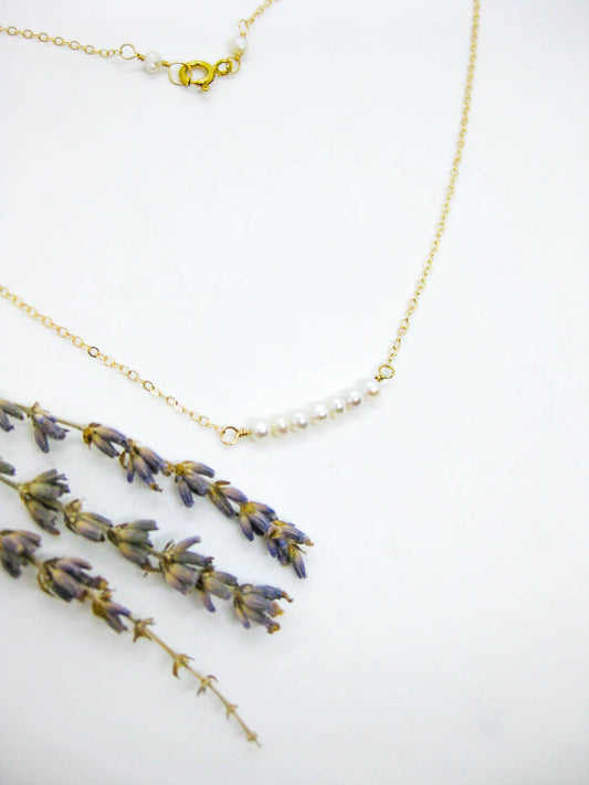 Violet: Pearl Choker