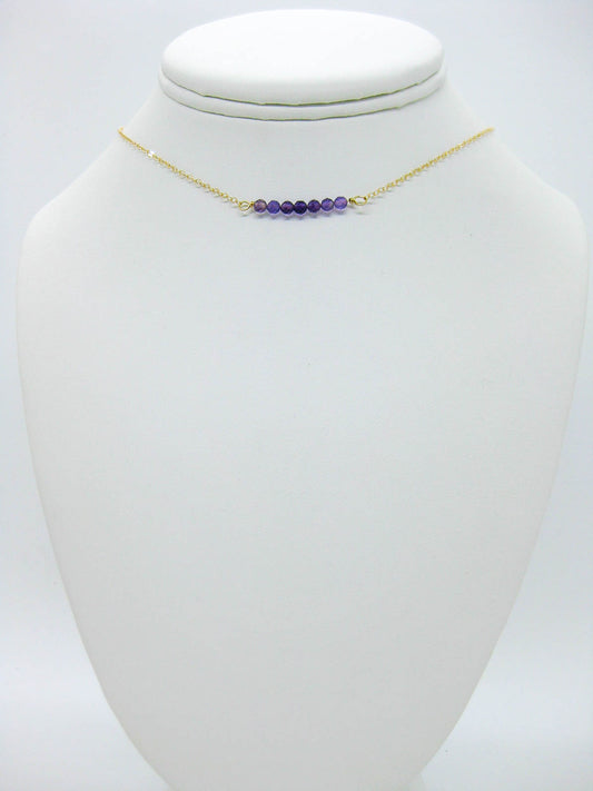 Violet Choker Necklace