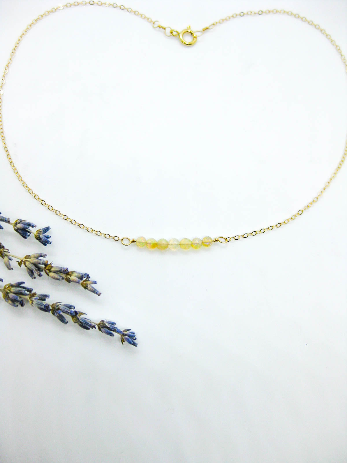 Violet Choker Necklace