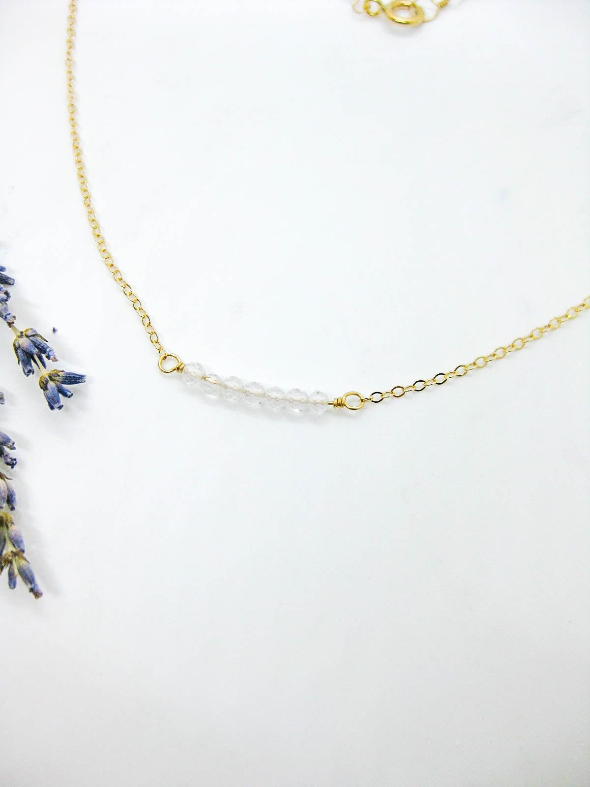 Violet Choker Necklace