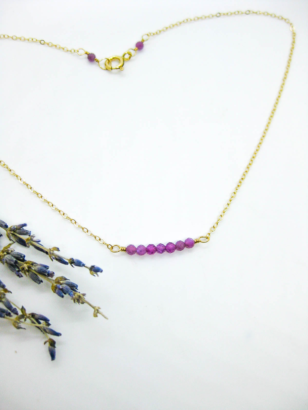 Violet Choker Necklace