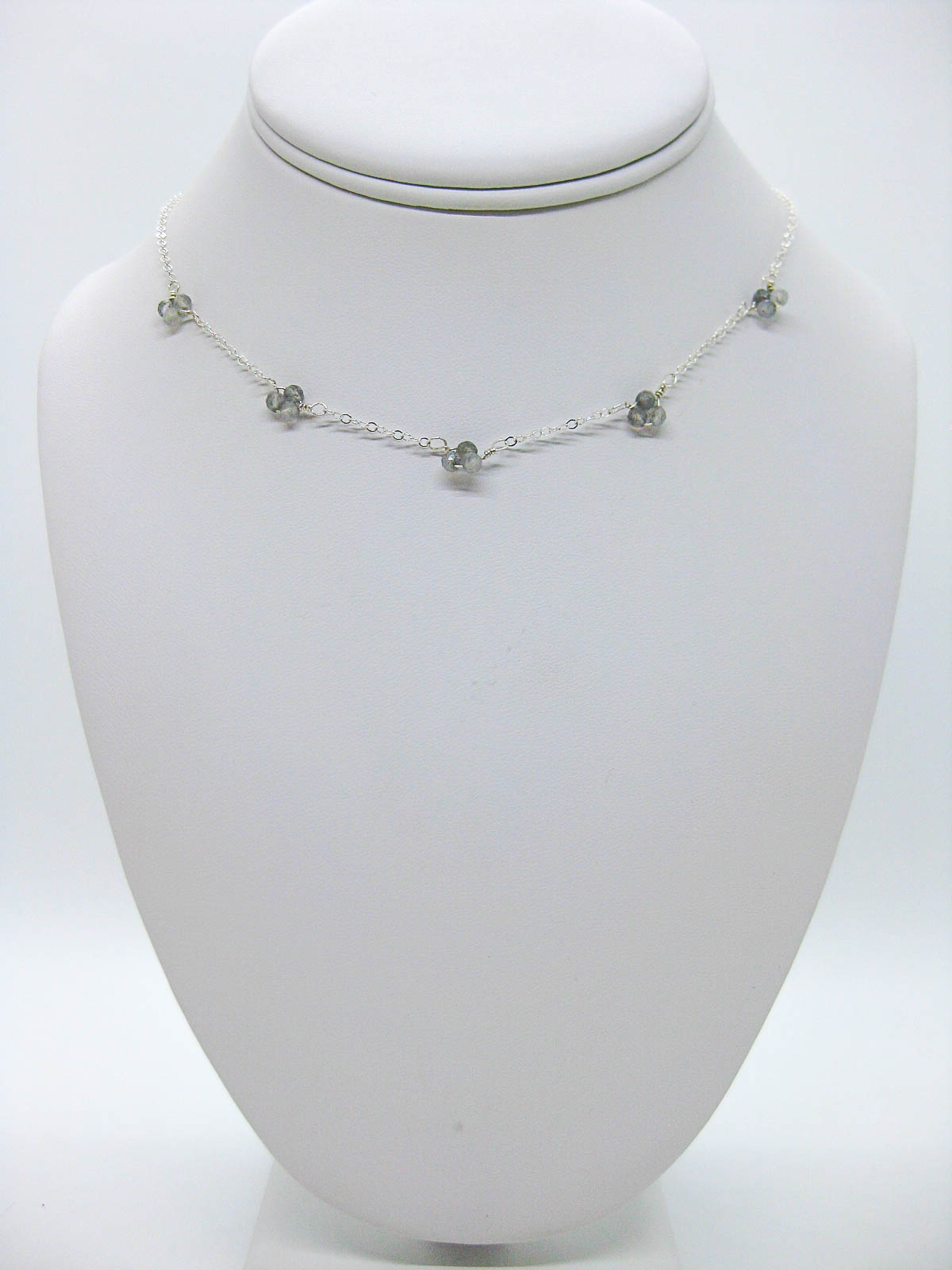 Hyacinth: Labradorite Choker - n489