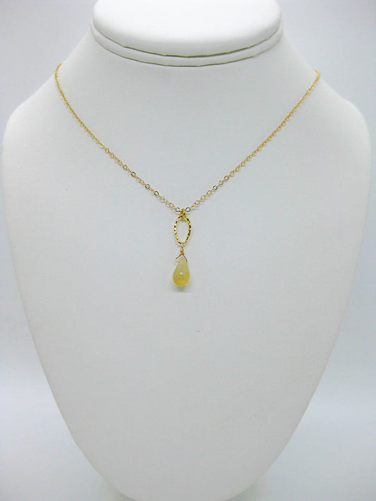 Chrysanthe: Opal Necklace - n585