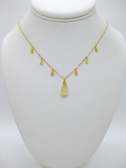 Chamomile: Opal Necklace - n644