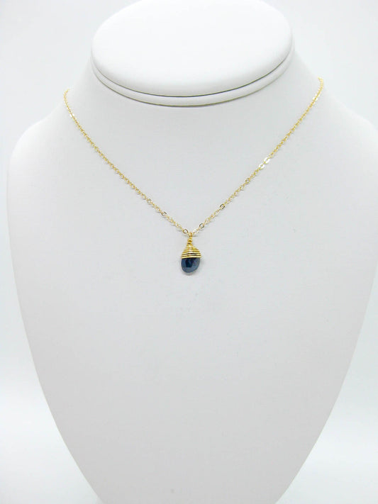 Holly: Sapphire Necklace - n662oak