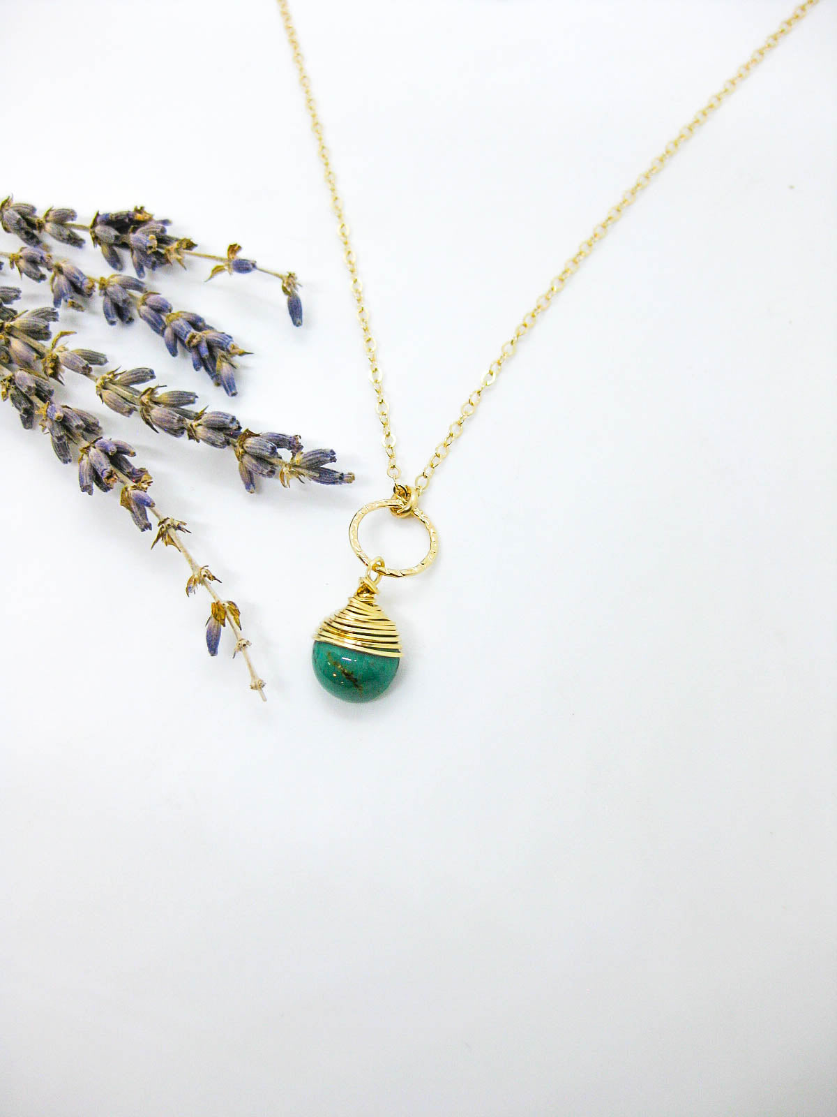 Daphne: Turquoise Necklace - n672