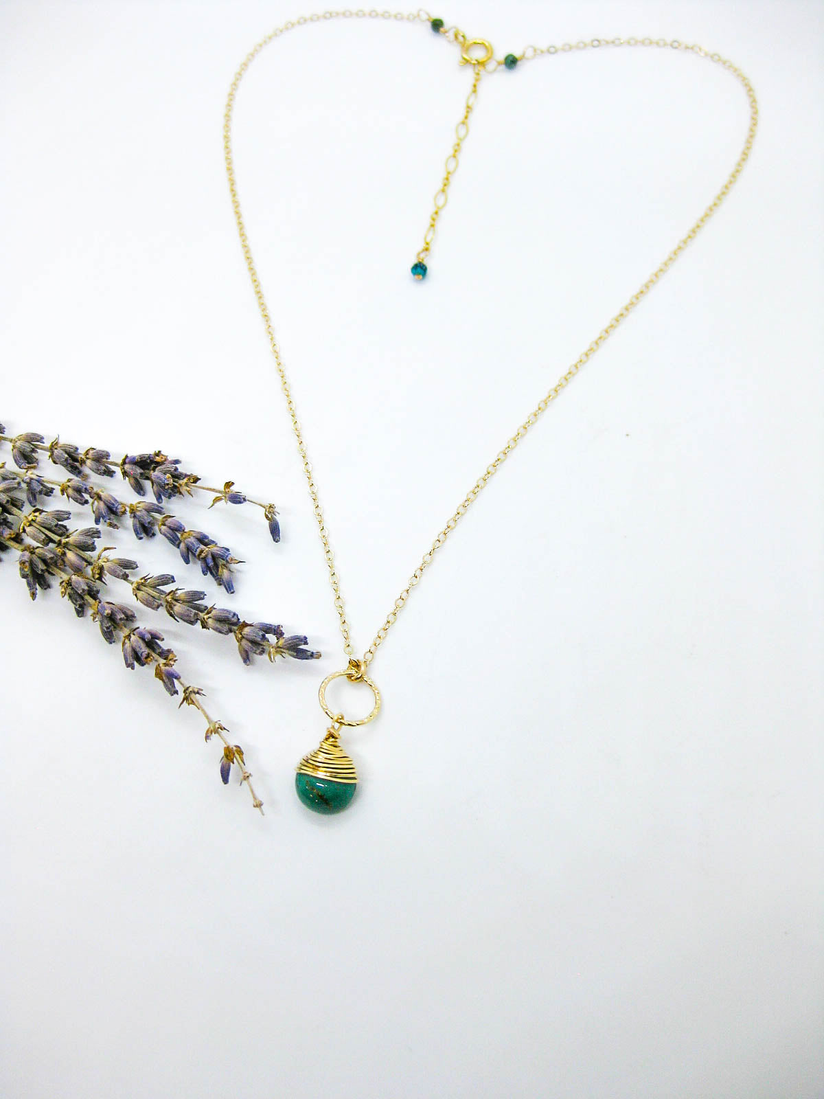 Daphne: Turquoise Necklace - n672