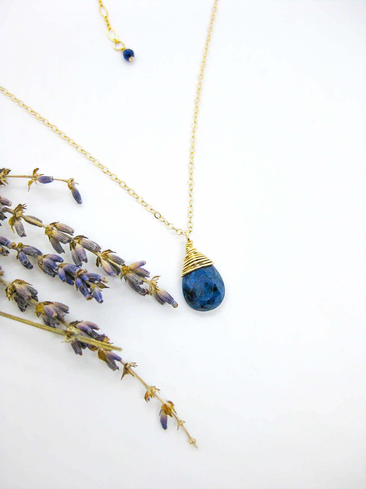 Poppy: Lapis Necklace - n673