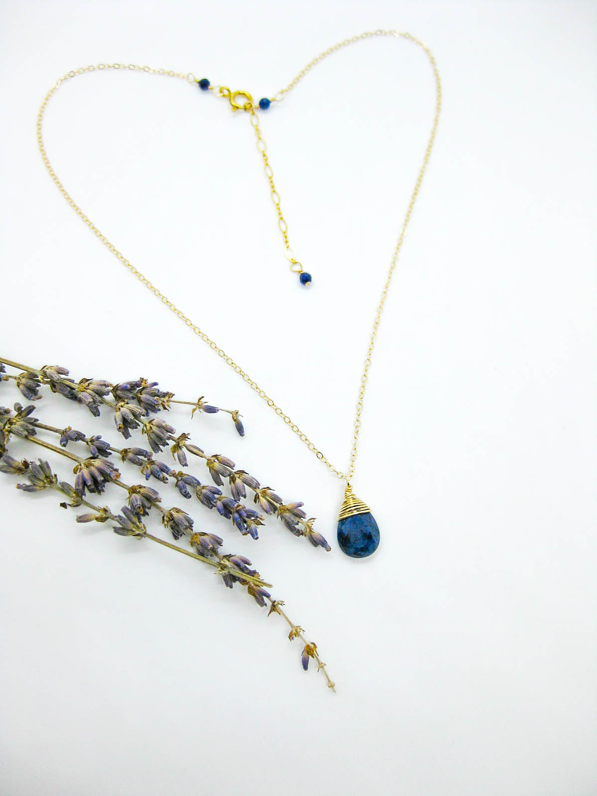 Poppy: Lapis Necklace - n673