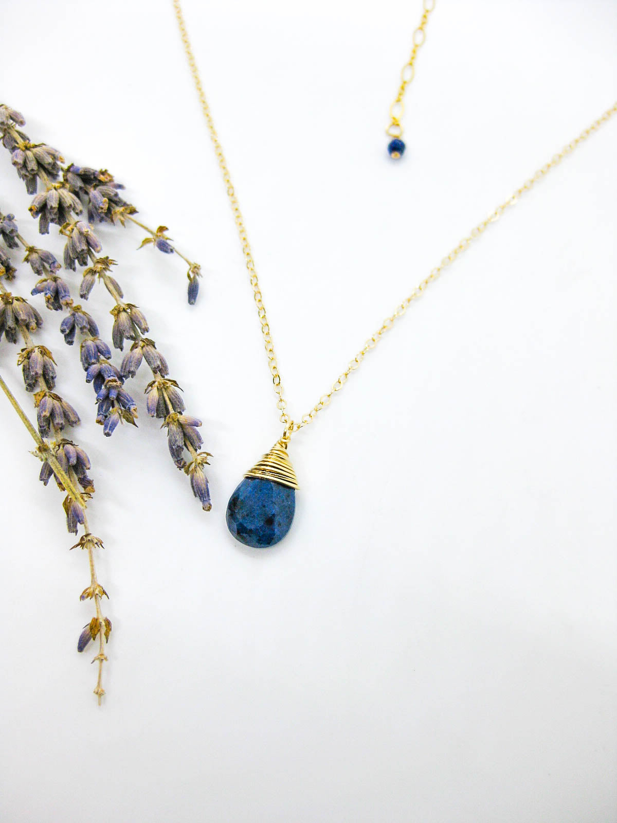 Poppy: Lapis Necklace - n673