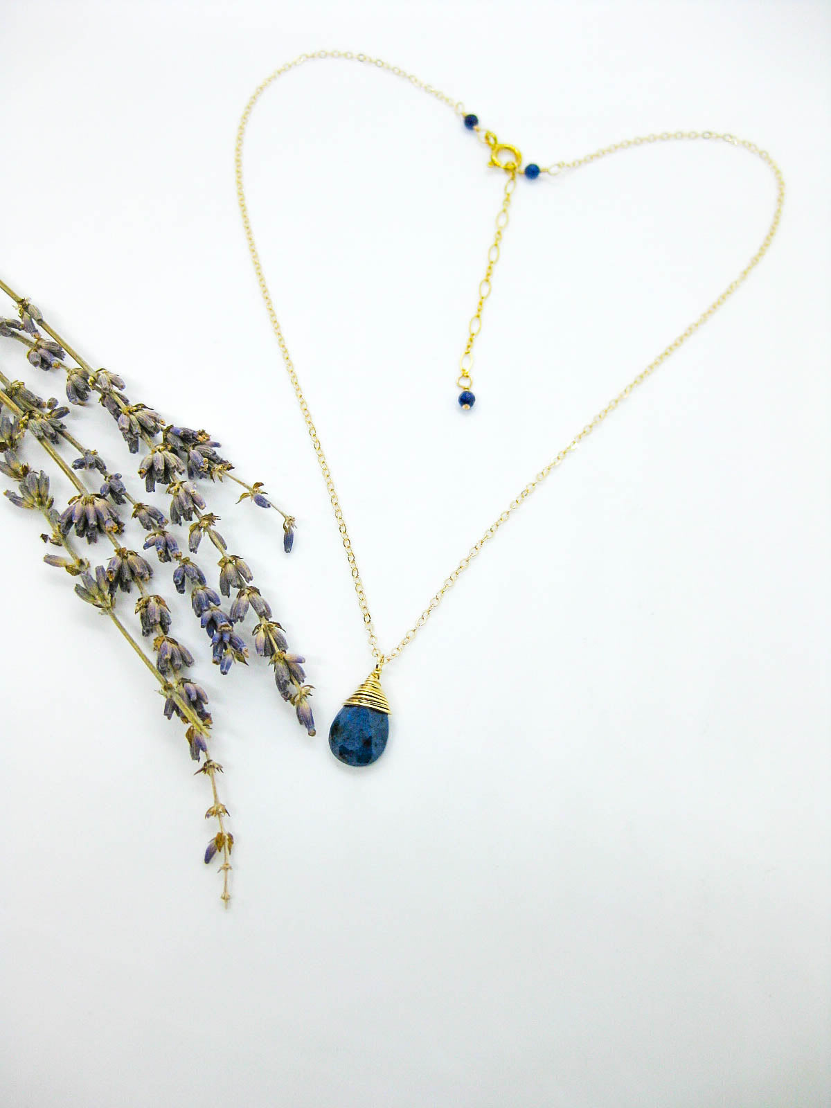 Poppy: Lapis Necklace - n673