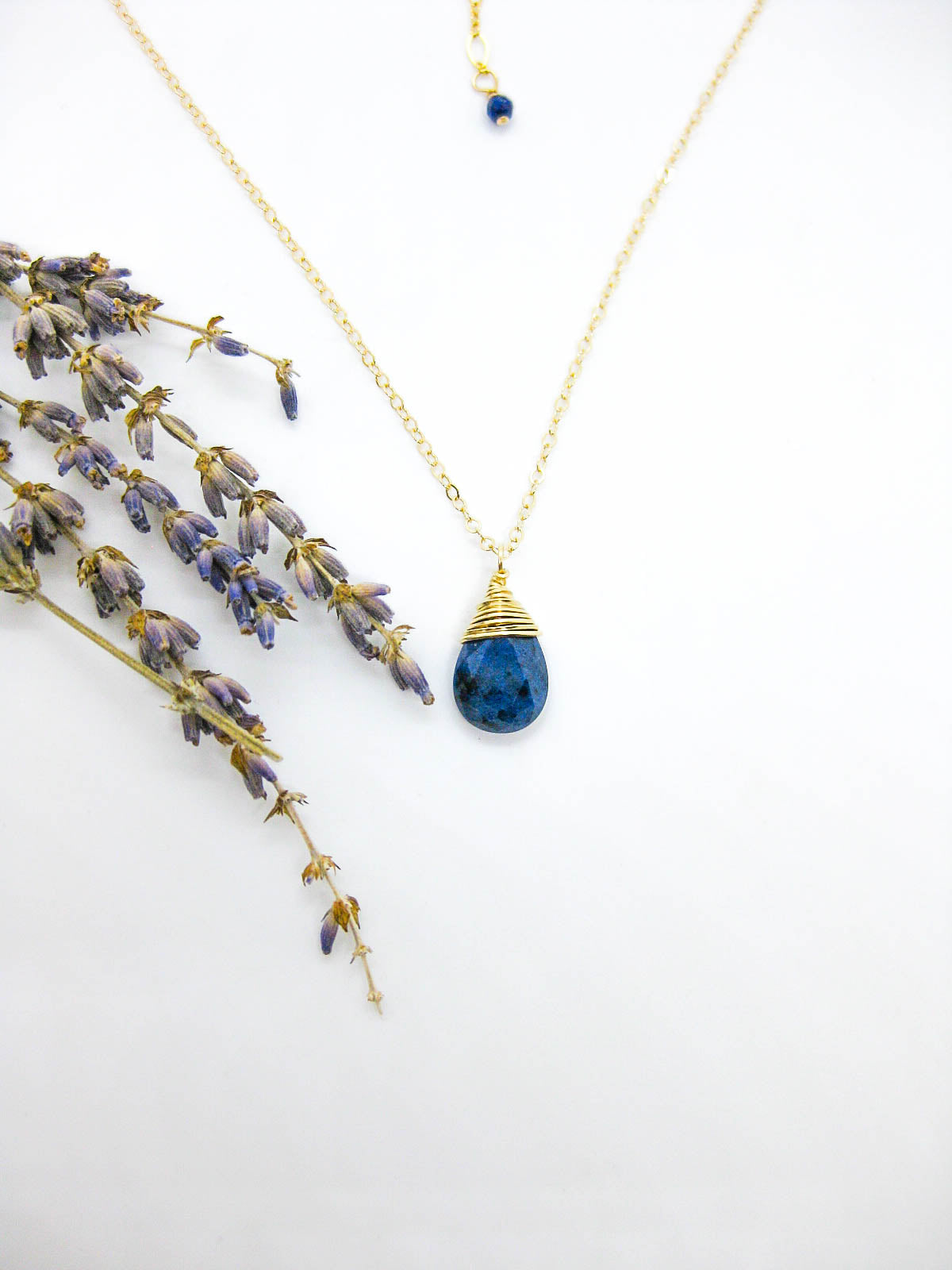 Poppy: Lapis Necklace - n673