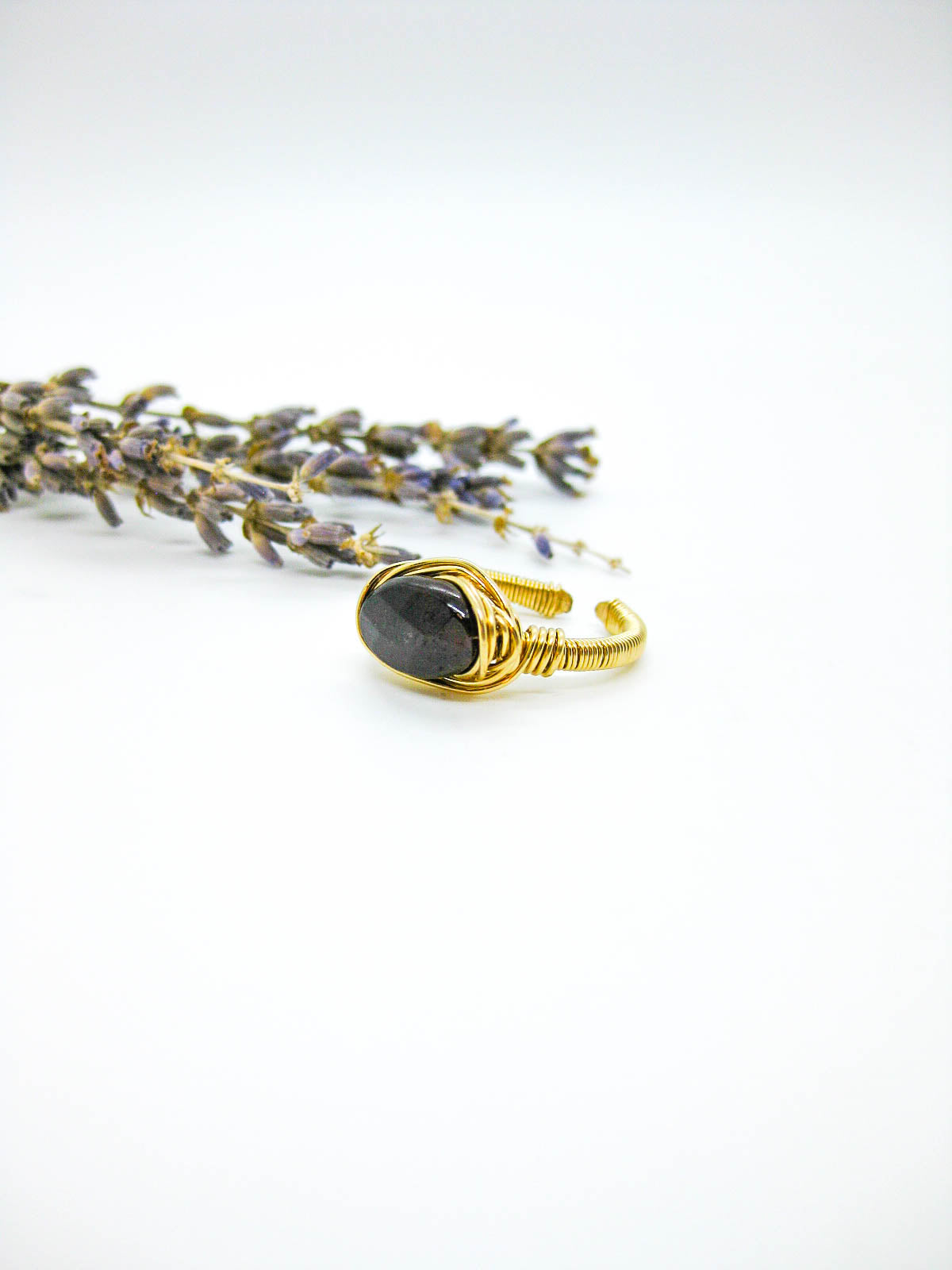 Calla: Garnet Ring