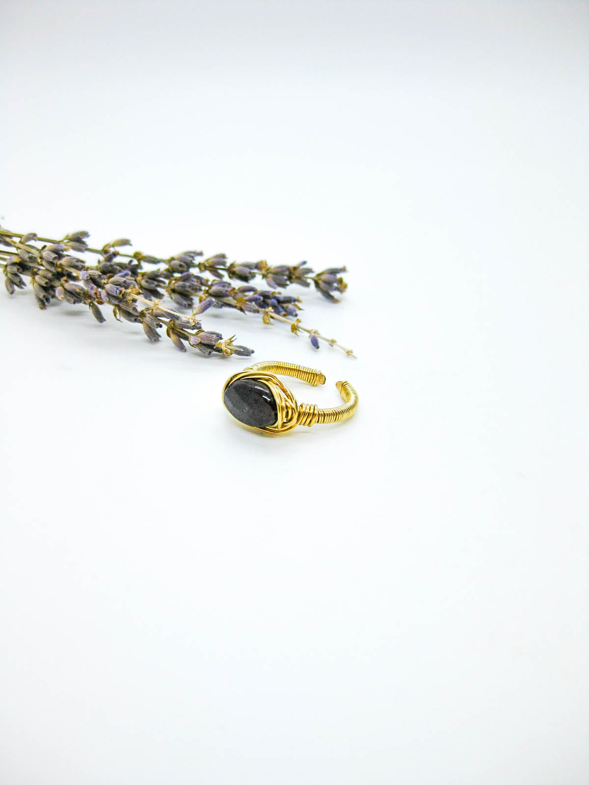 Calla: Garnet Ring