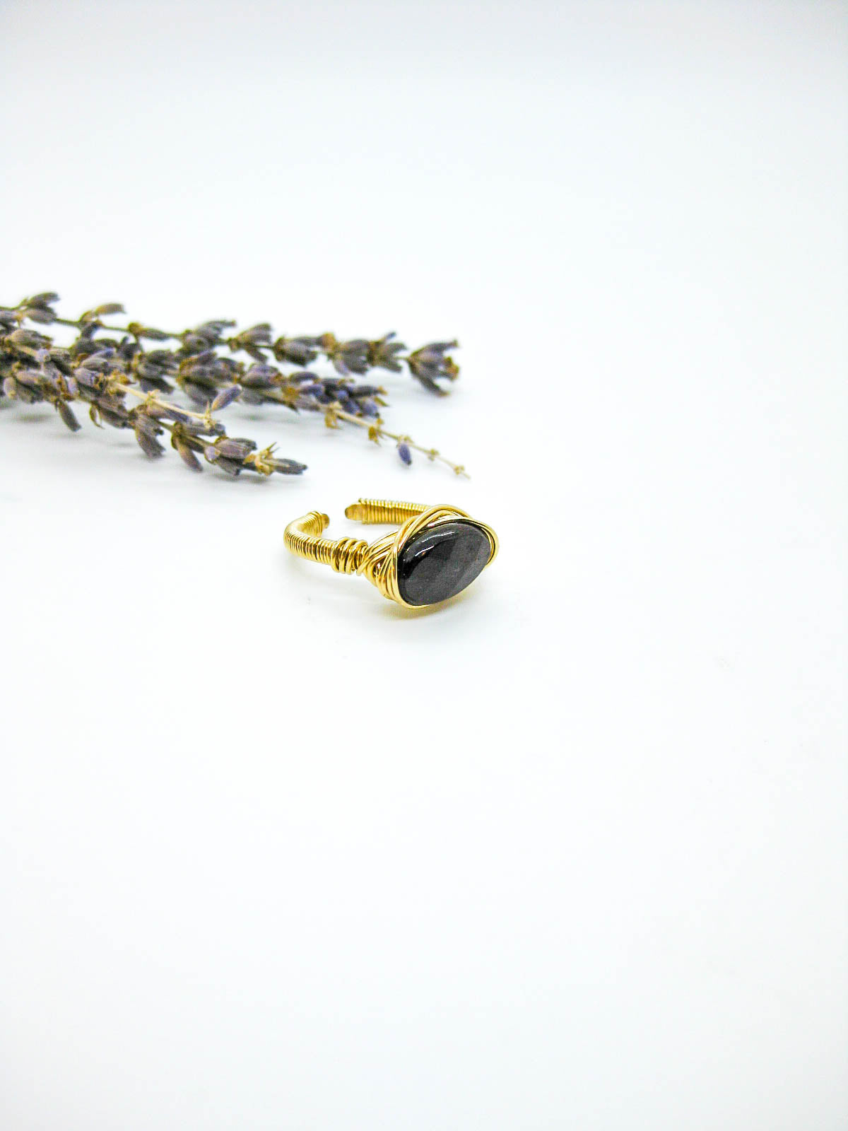 Calla: Garnet Ring