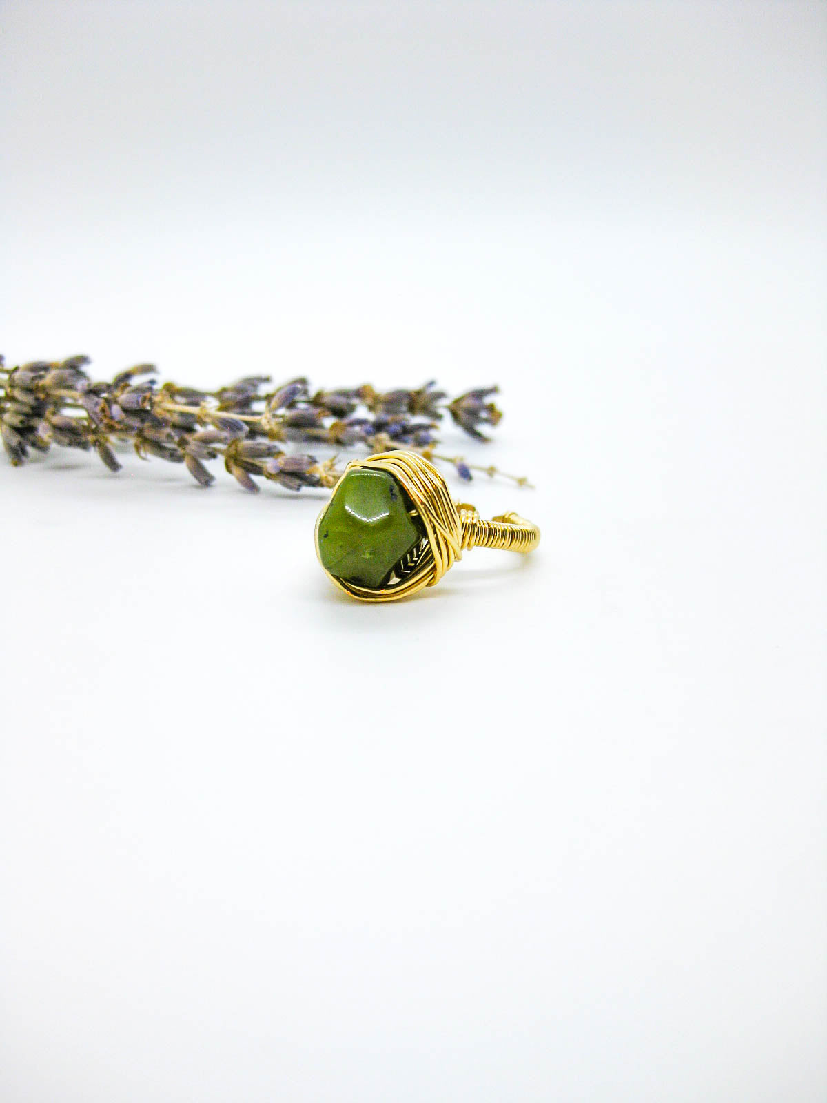 Calla: Jade Ring