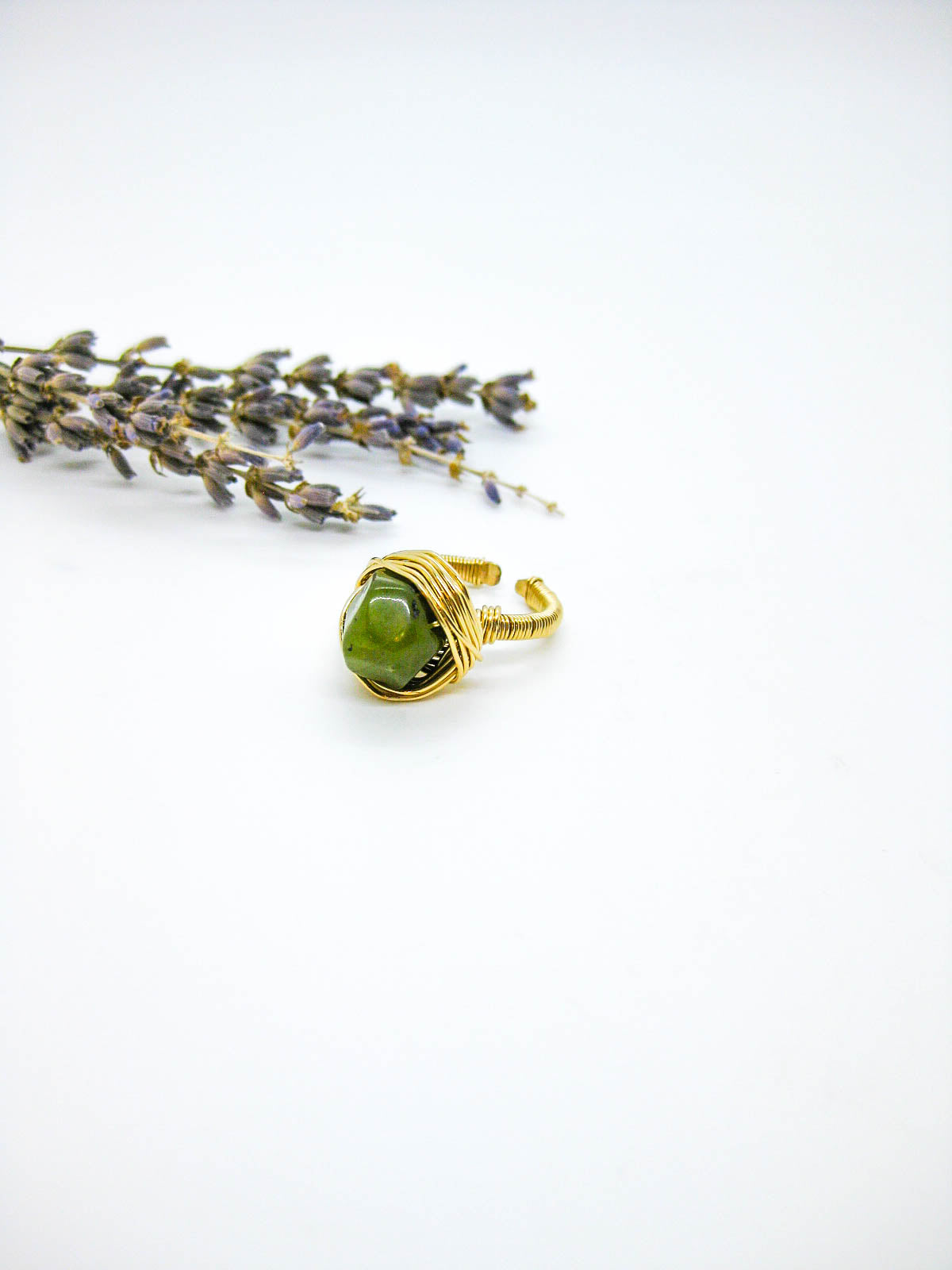 Calla: Jade Ring
