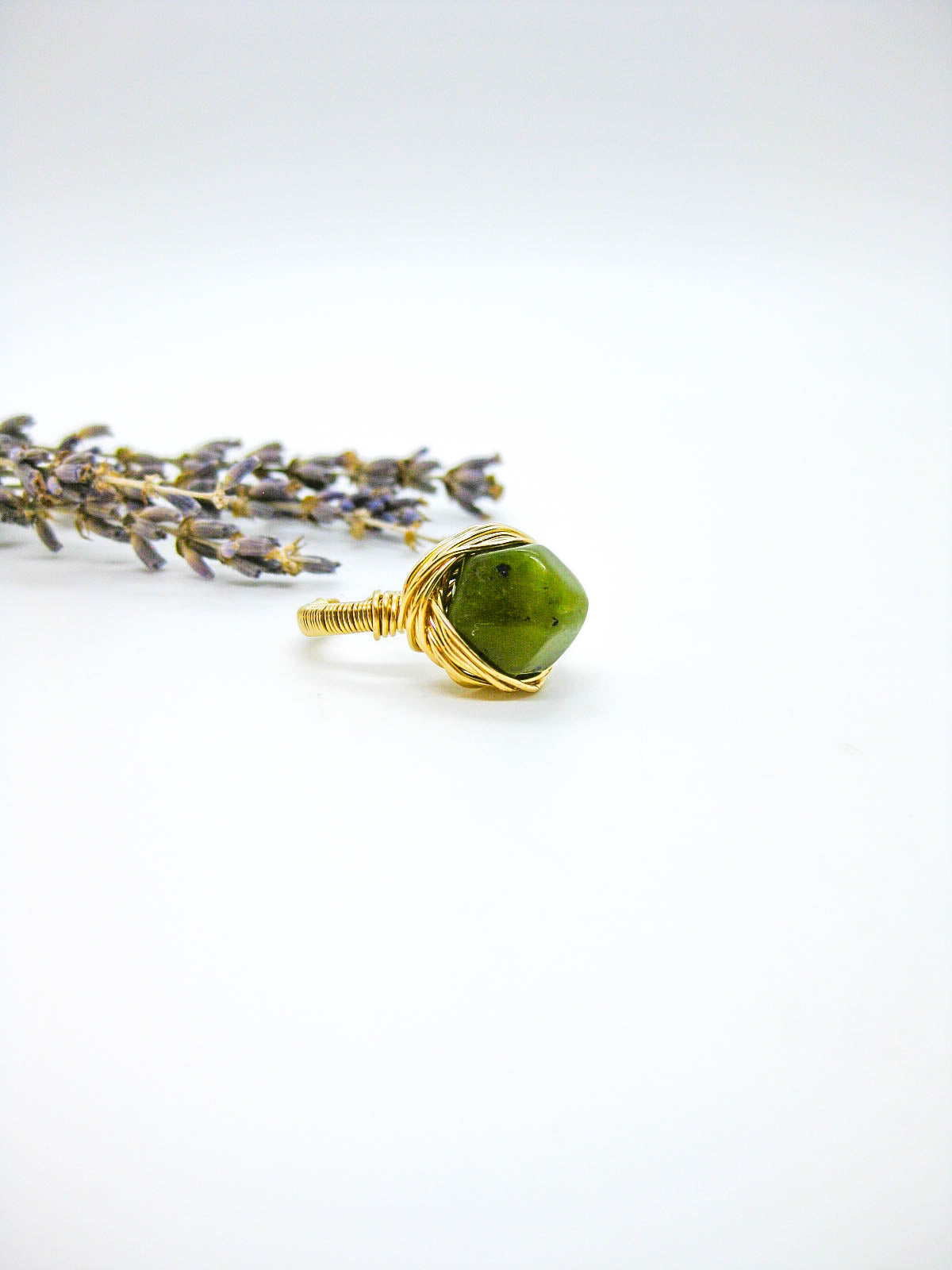 Calla: Jade Ring