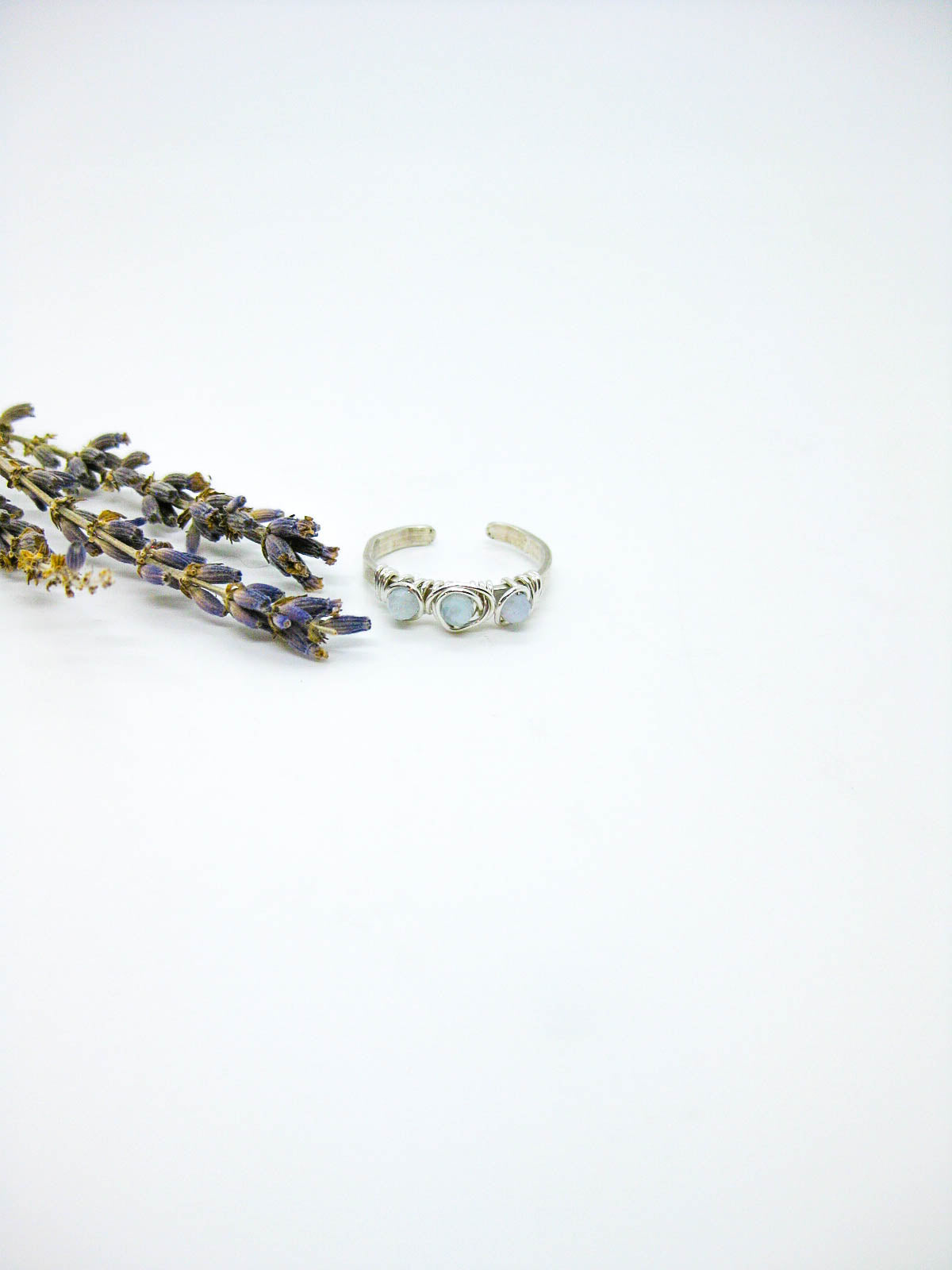 Hyacinth: Aquamarine Ring