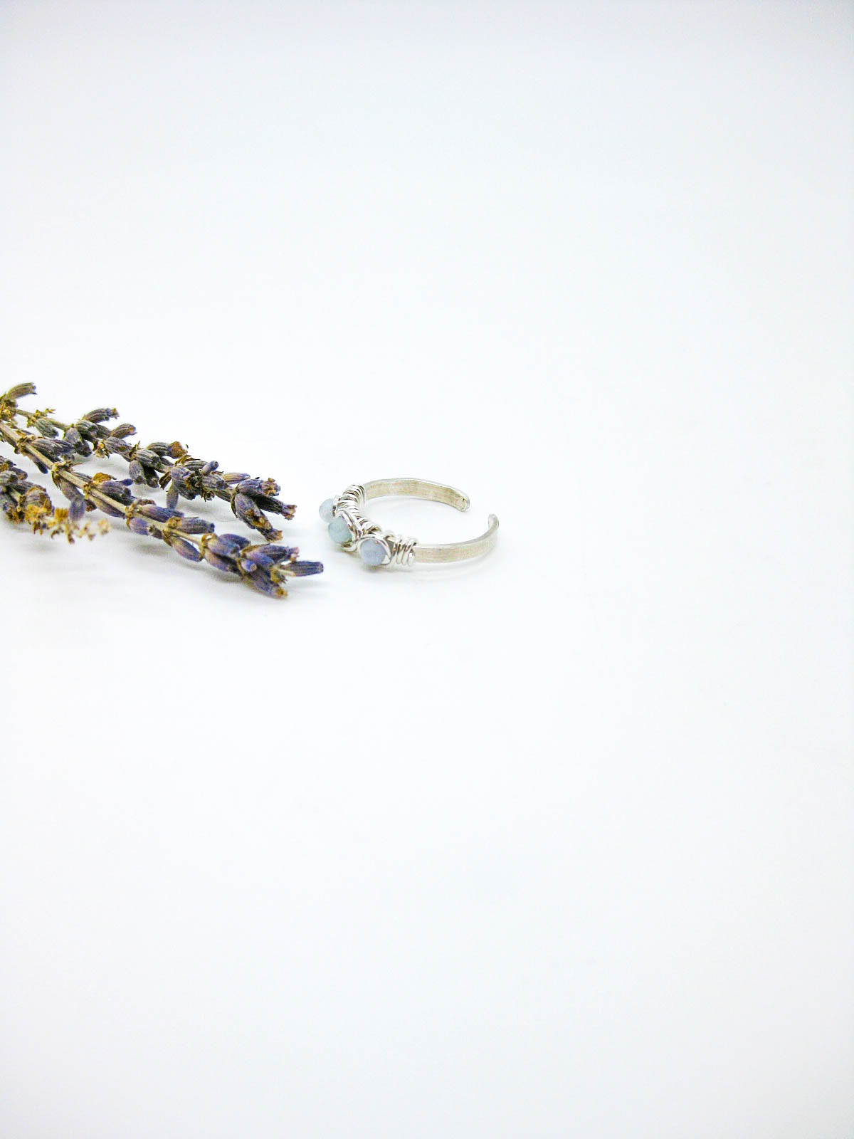Hyacinth: Aquamarine Ring