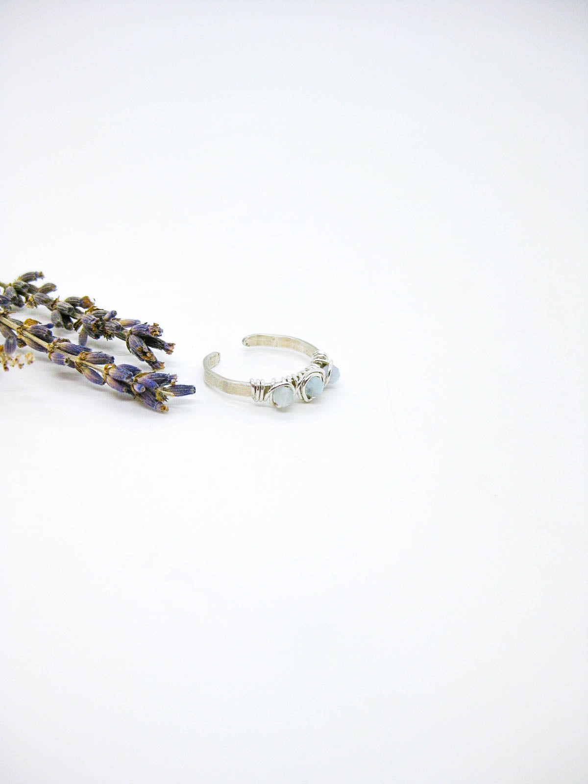 Hyacinth: Aquamarine Ring