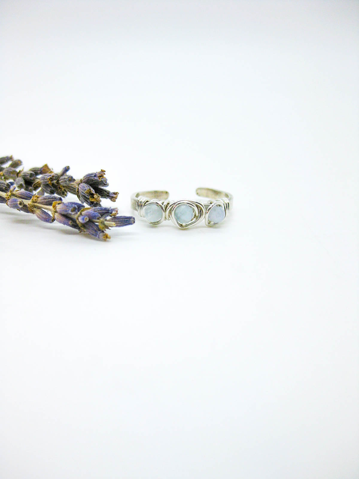 Hyacinth: Aquamarine Ring