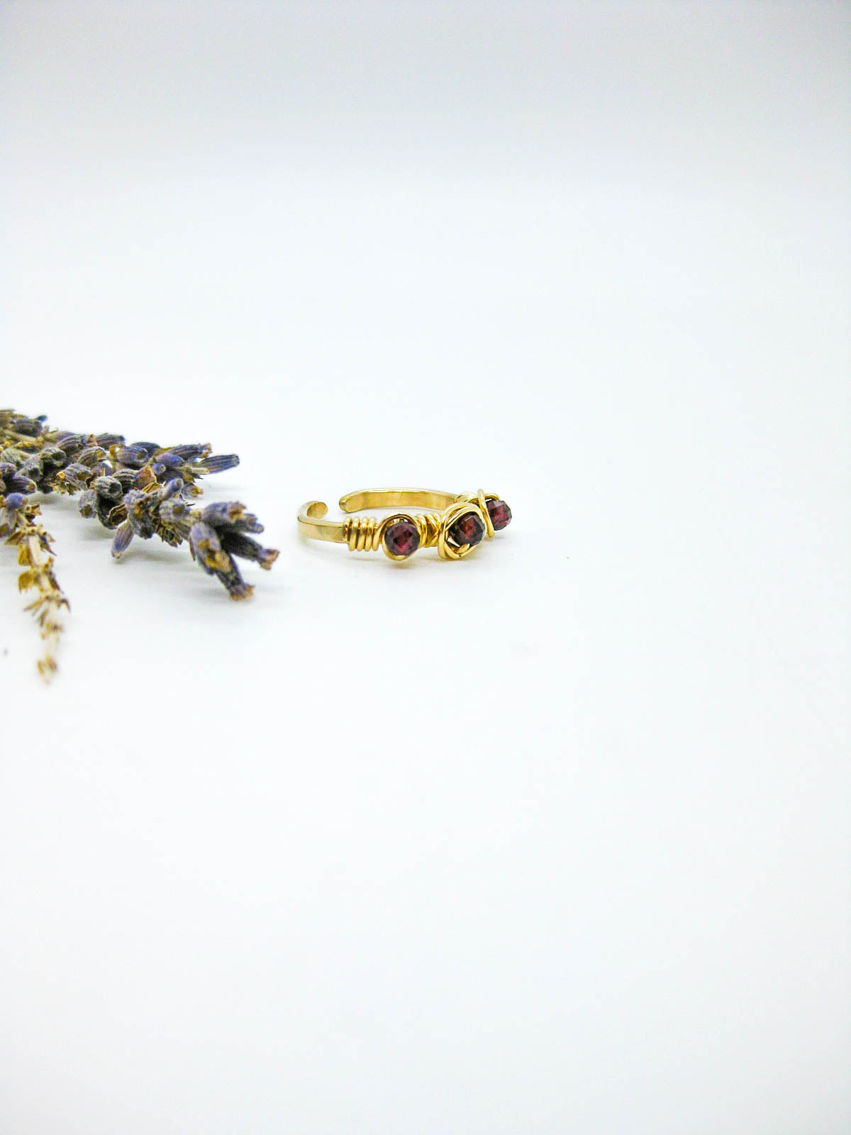 Hyacinth: Garnet Ring