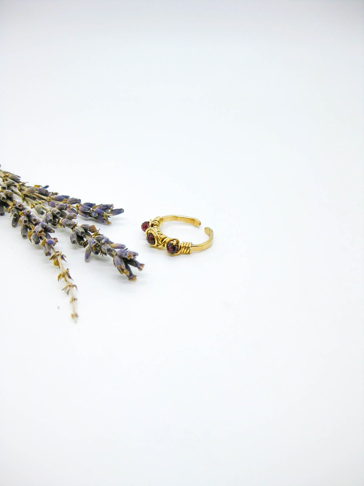 Hyacinth: Garnet Ring