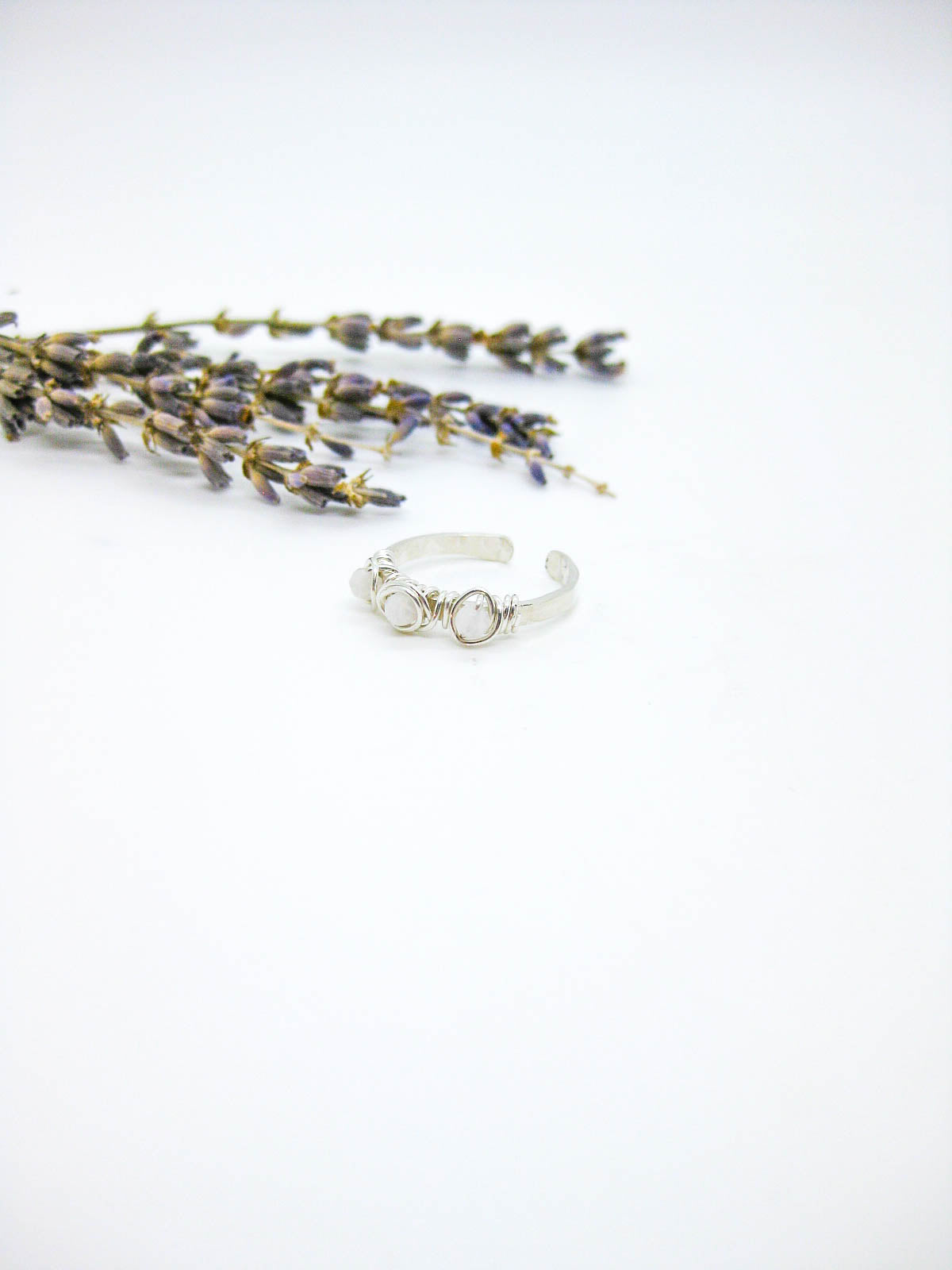 Hyacinth: Moonstone Ring