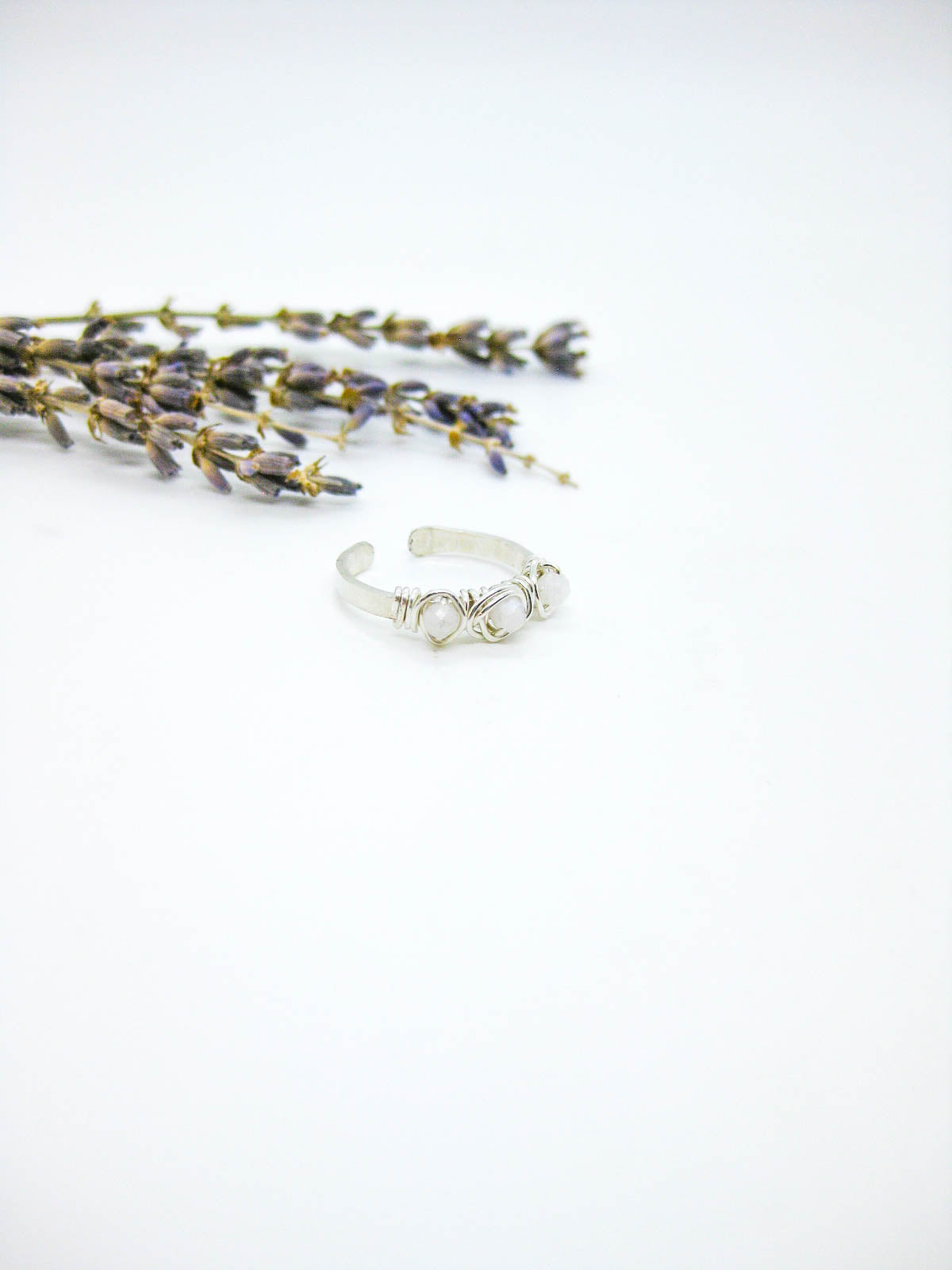 Hyacinth: Moonstone Ring