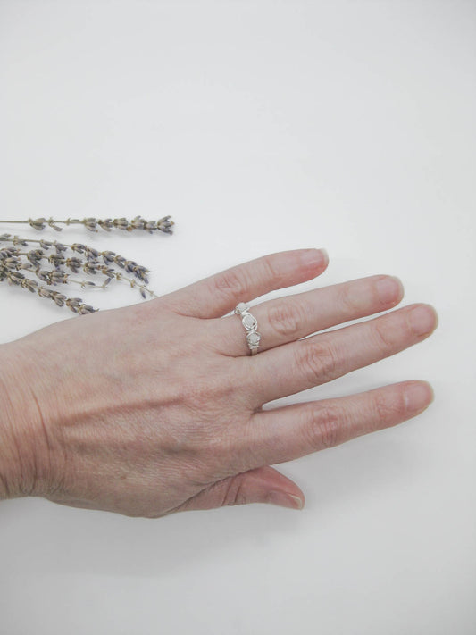Hyacinth: Moonstone Ring