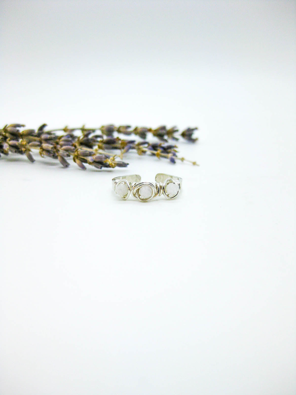 Hyacinth: Moonstone Ring