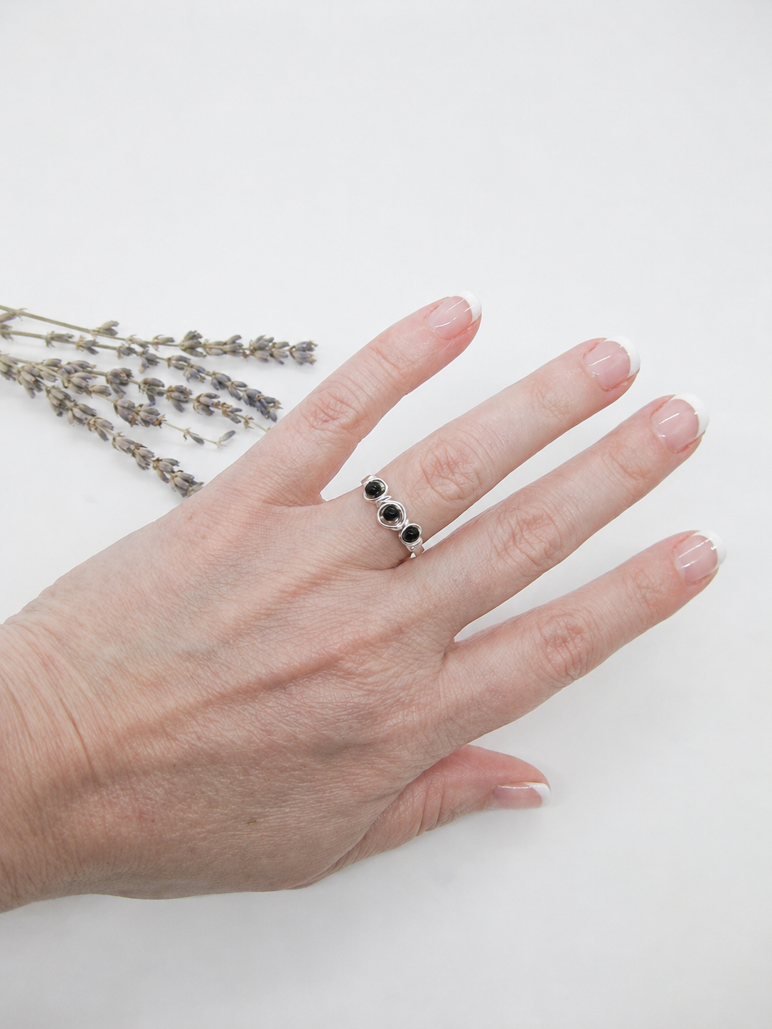 Hyacinth: Onyx Ring
