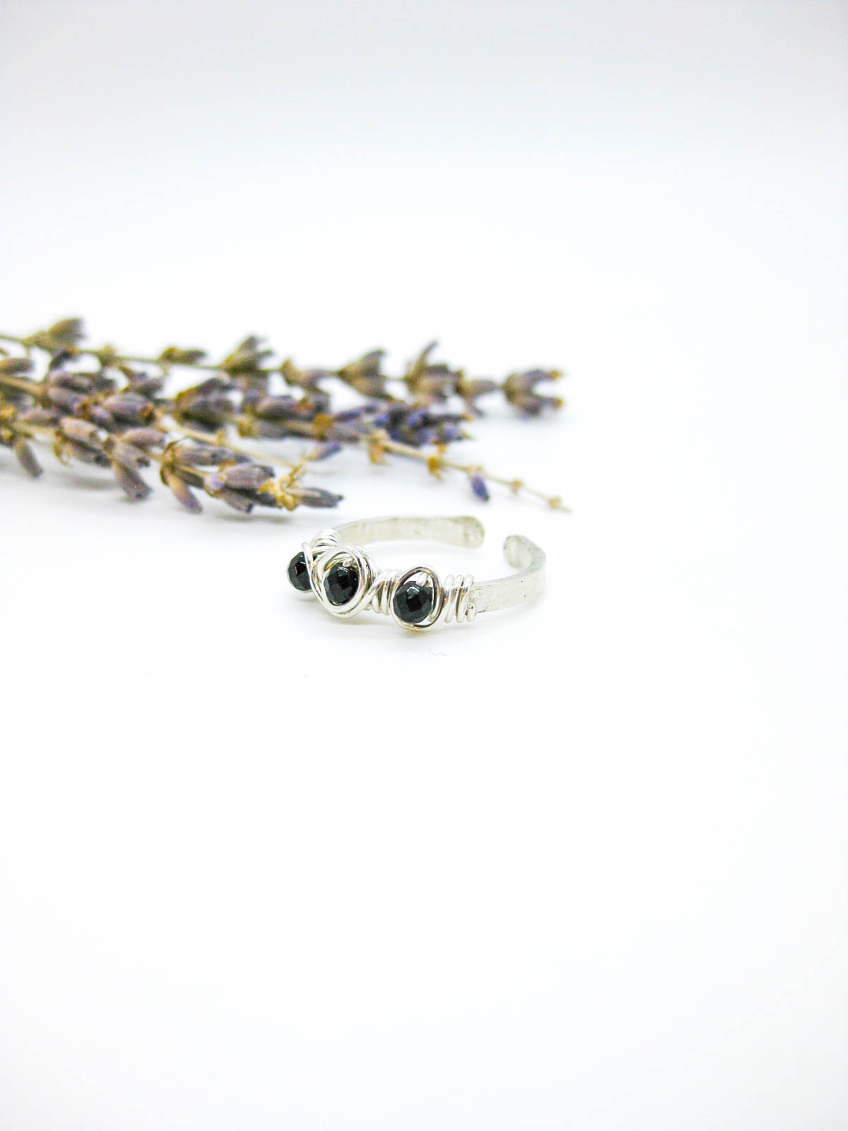 Hyacinth: Onyx Ring