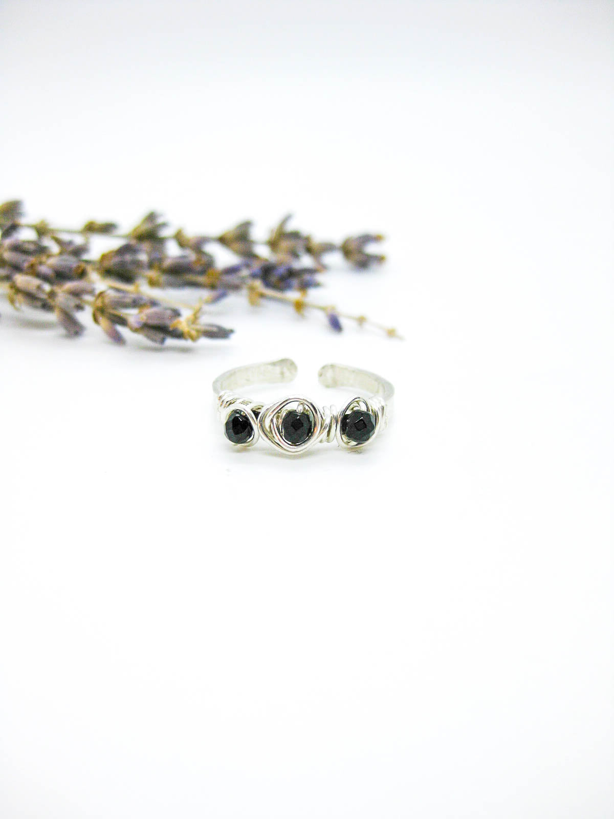 Hyacinth: Onyx Ring