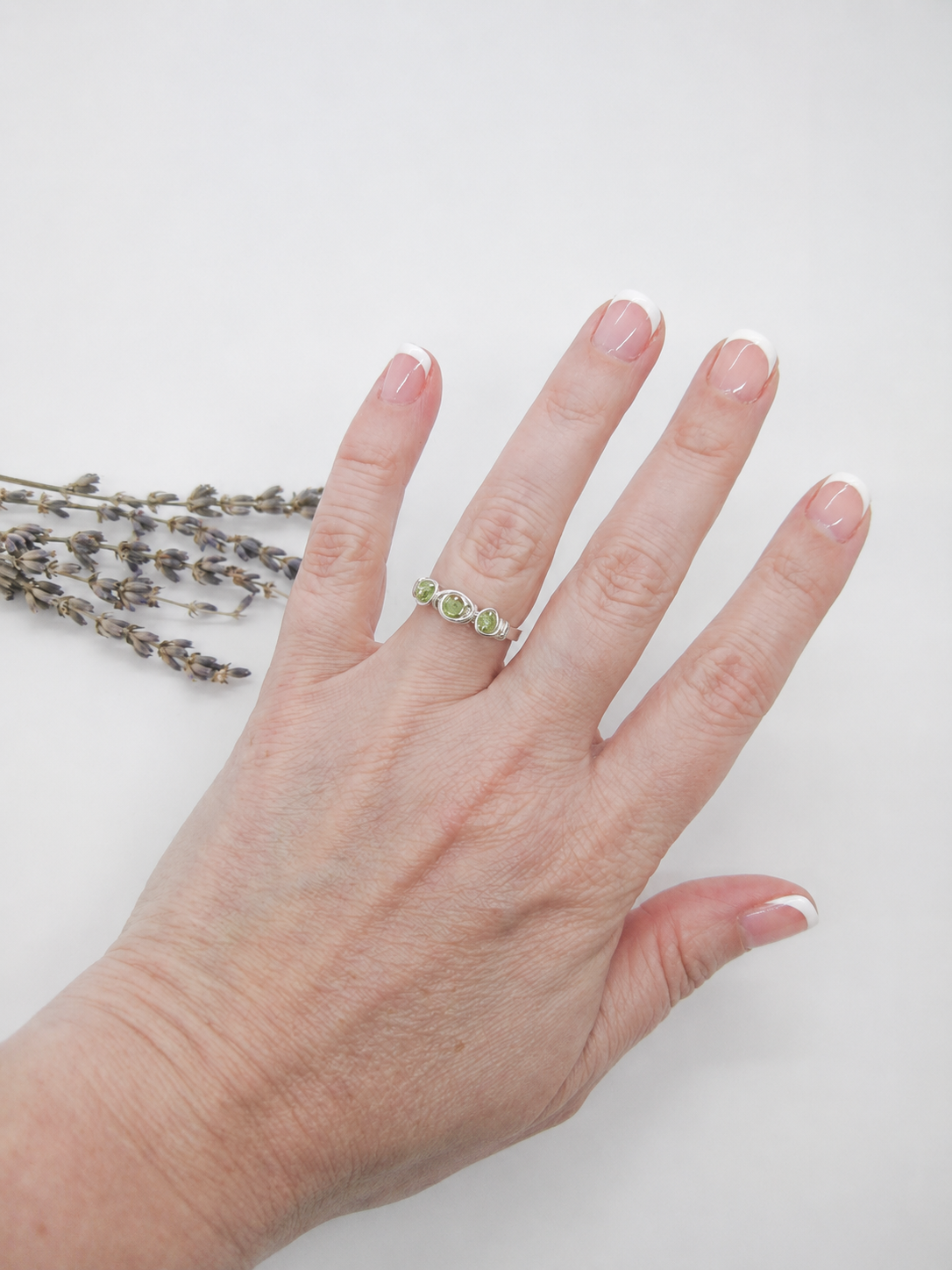 Hyacinth: Peridot Ring