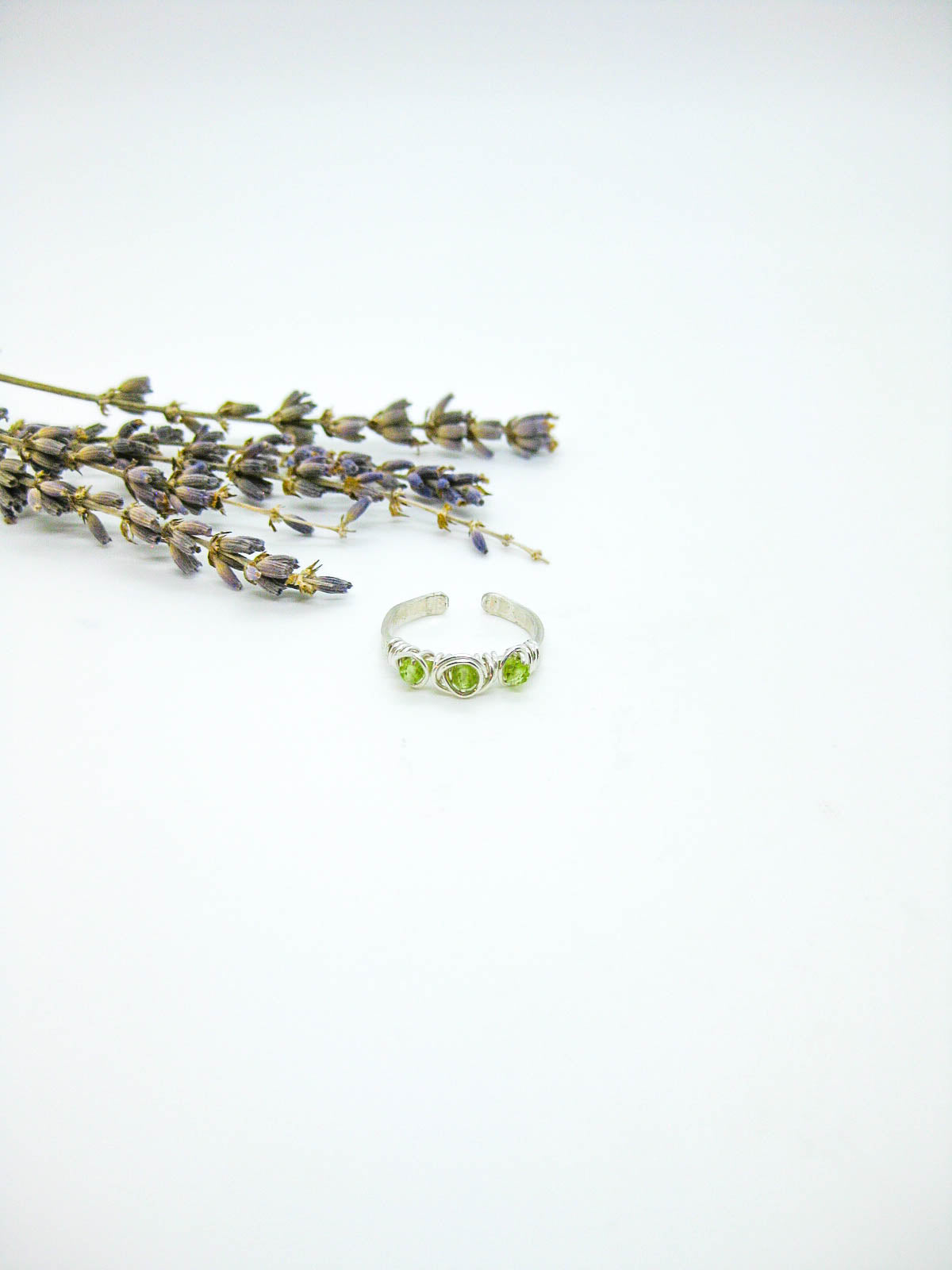 Hyacinth: Peridot Ring