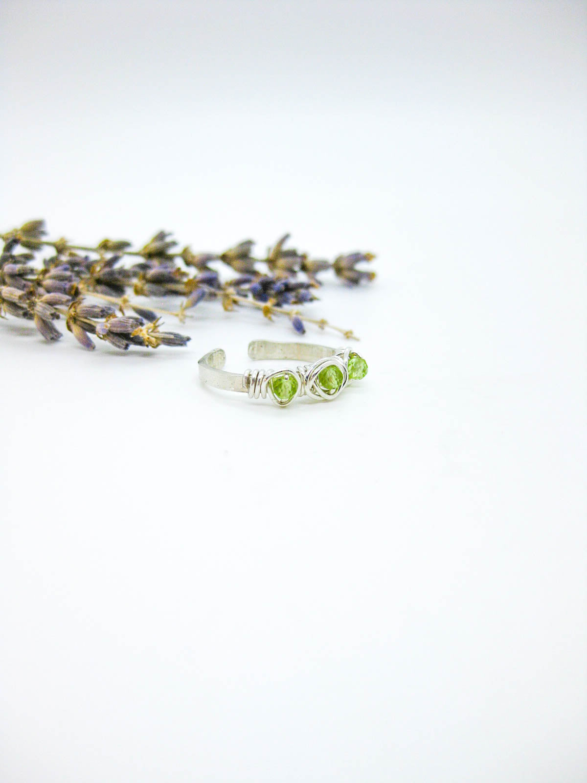 Hyacinth: Peridot Ring