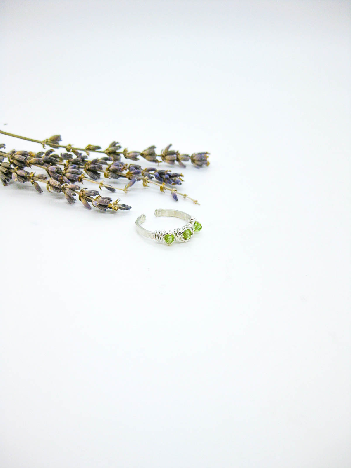 Hyacinth: Peridot Ring