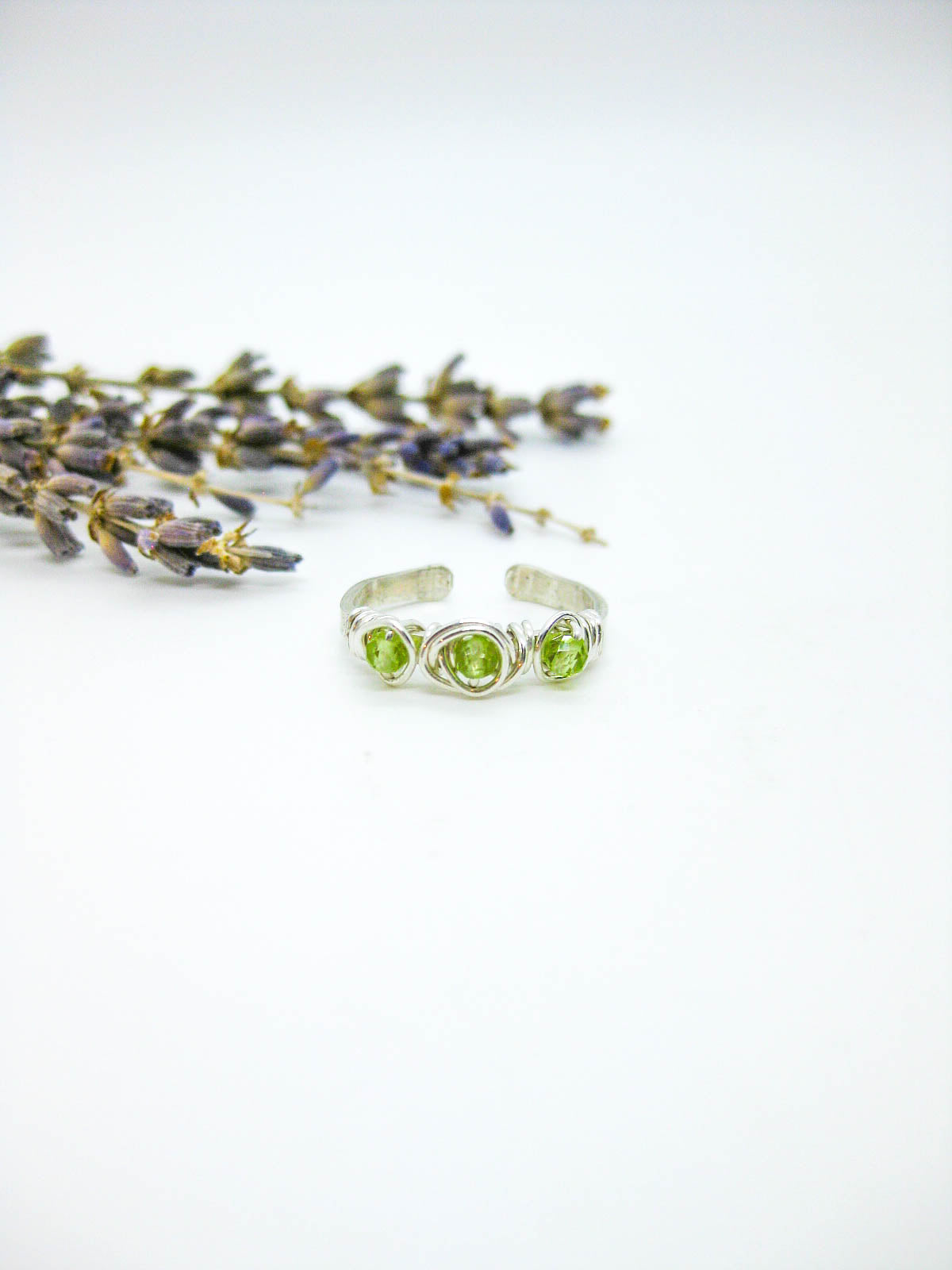 Hyacinth: Peridot Ring