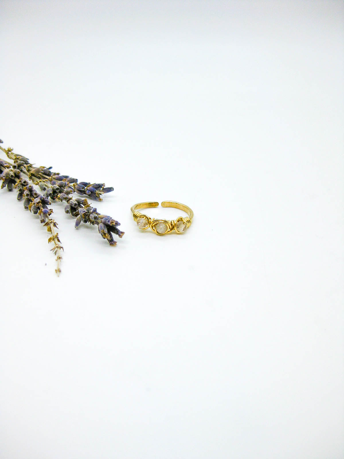Hyacinth: Rose Quartz Ring