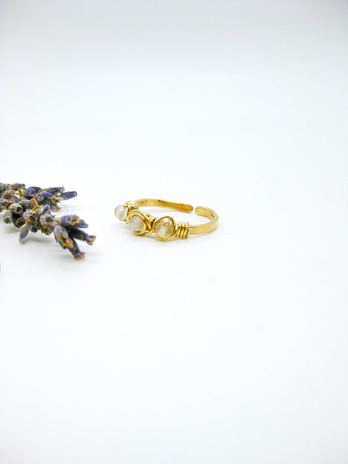 Hyacinth: Rose Quartz Ring