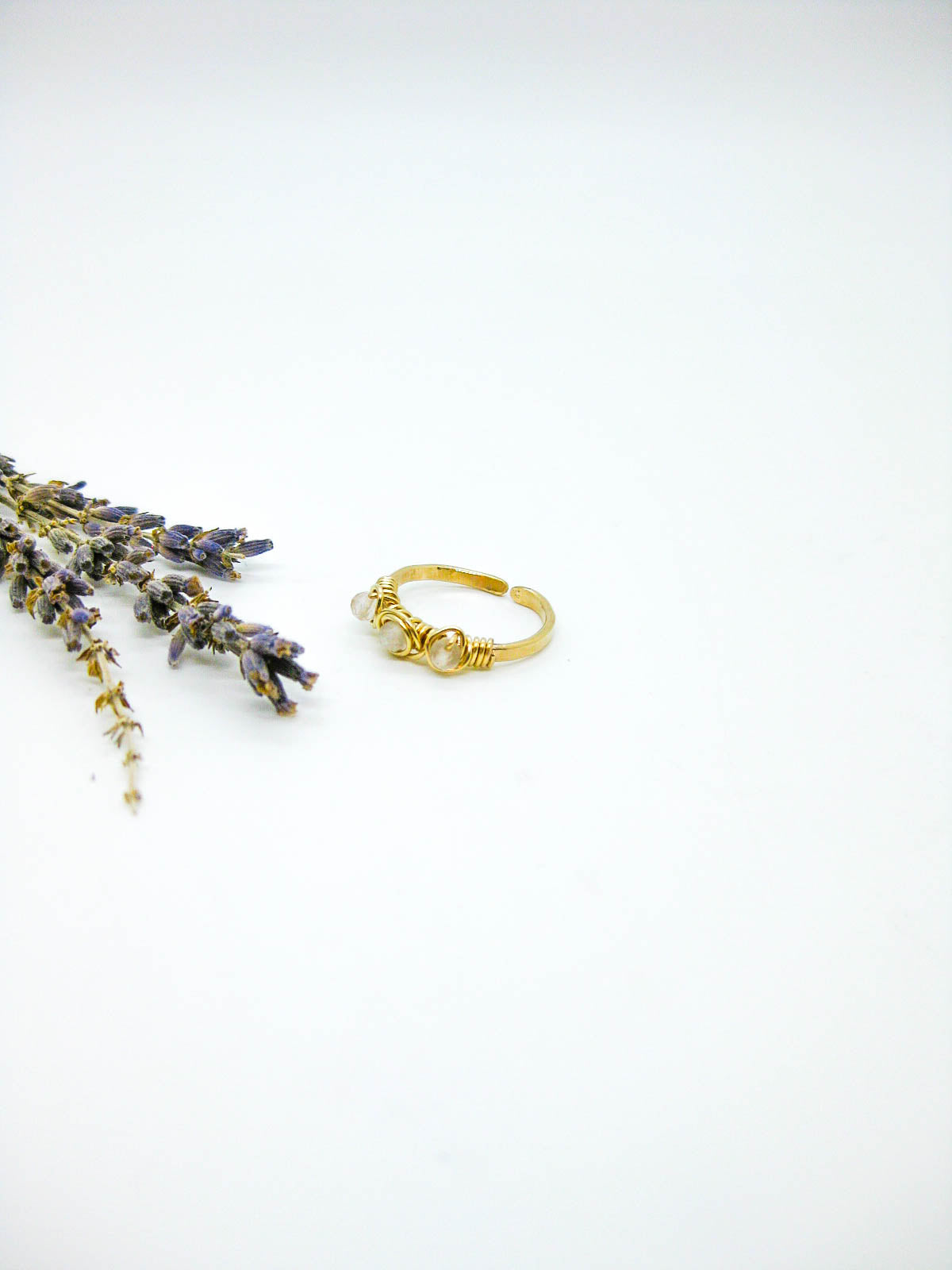 Hyacinth: Rose Quartz Ring